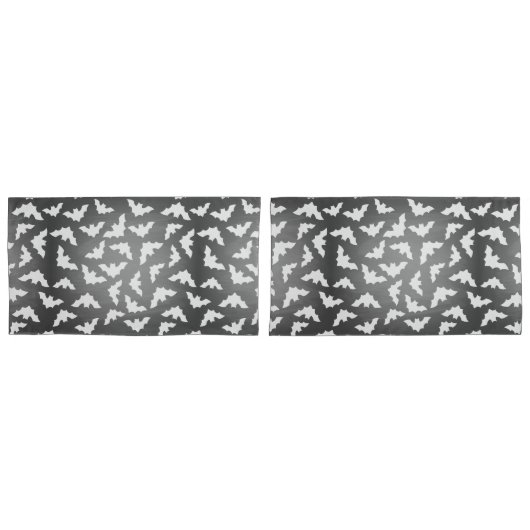 こうもり 枕カバー (正面-セット)