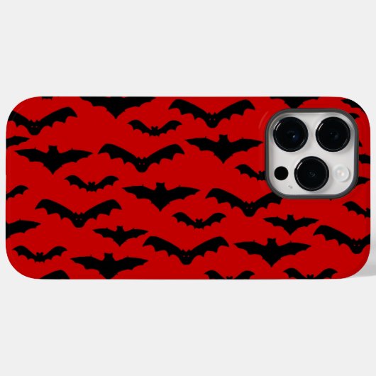こうもり Case-Mate iPhoneケース (裏面 (横))