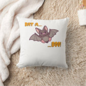 こうもりAブカワイイこうもり クッション (ブランケット)