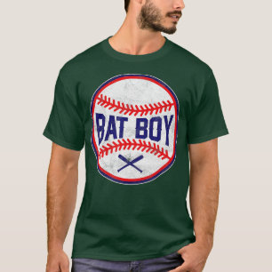 こうもりBOYベースボールポジションチームデザイナー Tシャツ