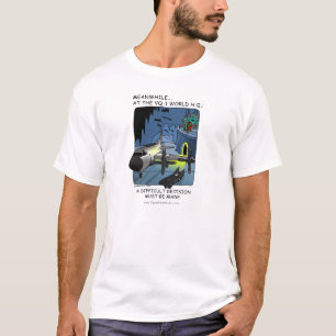 こうもりHQの前部ワイシャツ Tシャツ