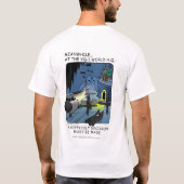こうもりHQの背部ワイシャツ Tシャツ (裏面)