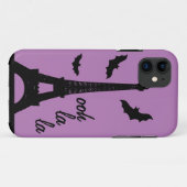 こうもりinパリiPhone 5かろうじてケース Case-Mate iPhoneケース (裏面(横))