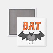 こうもりTシャツとギフト マグネット (正面/裏面)