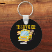 こうやって転がる キーホルダー (正面)