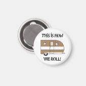 「こうやって転がる」 マグネット (正面/裏面)