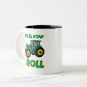 こうやって転が ツートーンマグカップ (正面左)