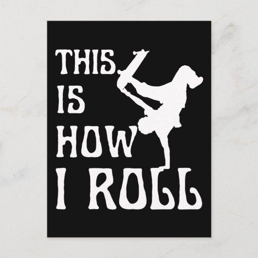 こうやって転が ポストカード (正面)