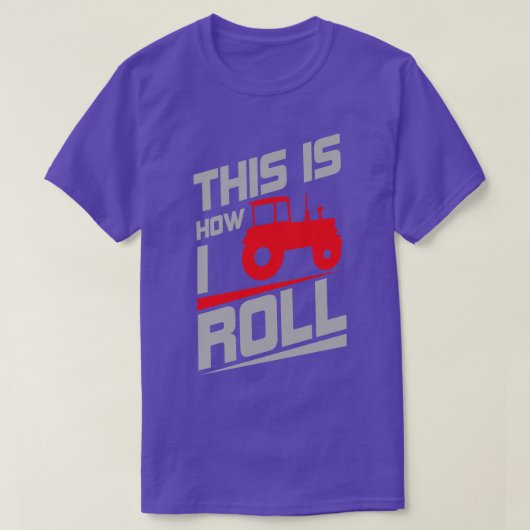こうやって転が Tシャツ (デザイン正面)