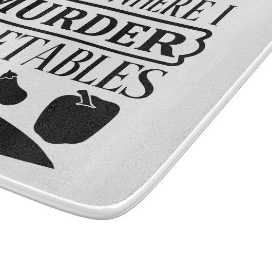 こおもしろいこで野菜厨房を殺した カッティングボード (角)