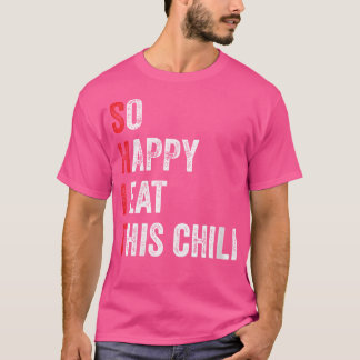 こおもしろいの子食べど熱い辛い可愛いPep Tシャツ