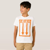 こおもしろいの方の看板Tシャツ Tシャツ (正面フル)