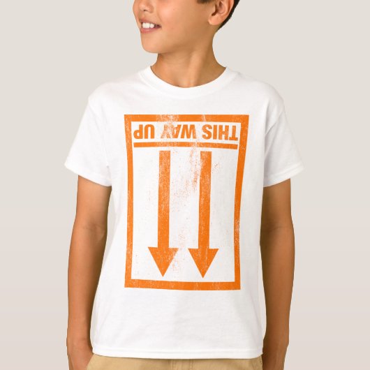 こおもしろいの方の看板Tシャツ Tシャツ (正面)