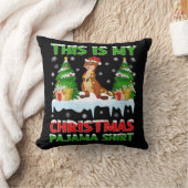 こおもしろいれは私のクリスマス・パジャマだ クッション (ブランケット)