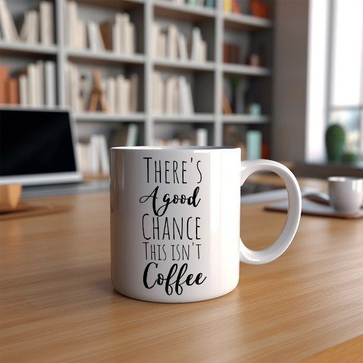 こおもしろいれは コーヒーマグカップ