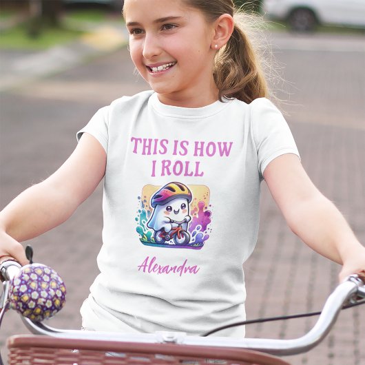 こおもしろいんな風に私は転がパーソナライズされたサイクリング トライブレンドＴシャツ