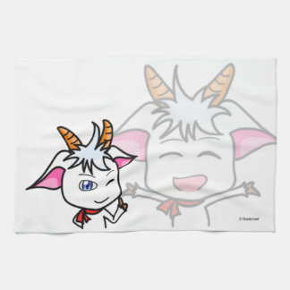 こかげのやぎ キッチンタオル