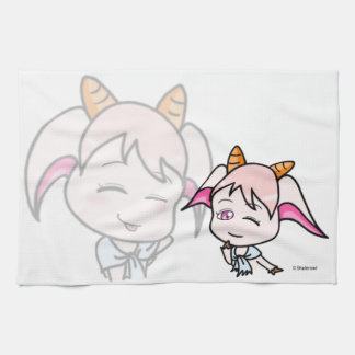 こかげのやぎ キッチンタオル