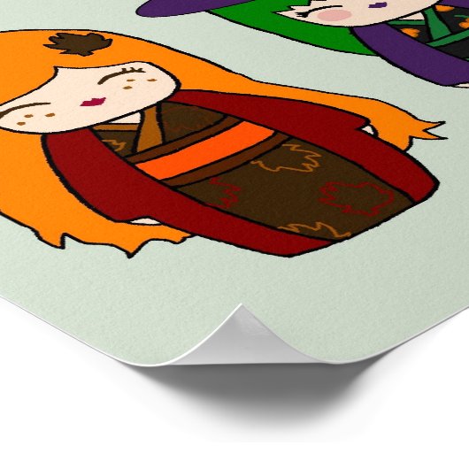 こけしヶ月 ポスター (角)