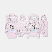 こけし人形さくらんぼの花 フェイバーボックス (折り畳みなし)