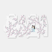 こけし人形さくらんぼの花 フェイバーボックス (折り畳みなし)