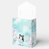 こけし人形さくらんぼブロッサムカスタム誕生日 フェイバーボックス (オープン)