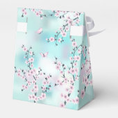 こけし人形さくらんぼブロッサムカスタム誕生日 フェイバーボックス (裏面サイド)