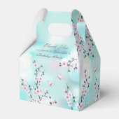 こけし人形さくらんぼブロッサムサンキュー誕生日 フェイバーボックス (裏面サイド)