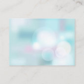 こけし人形さくらんぼ花おむつラッフルチケット エンクロージャーカード (裏面)