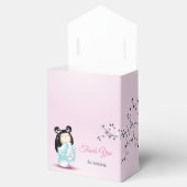 こけし人形ガールズ誕生日サンキュー フェイバーボックス (オープン)