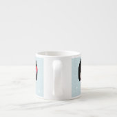 こけし人形コ日本のーヒーMUG エスプレッソカップ (裏面)