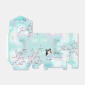 こけし人形ベビーシャワーありがとう フェイバーボックス (折り畳みなし)