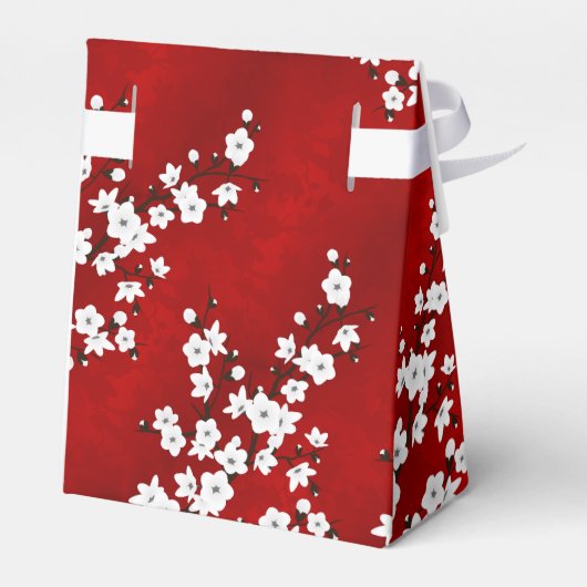 こけし人形ホワイトレッド誕生日ありがとう フェイバーボックス (裏面サイド)