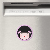 こけし人形顔磁石 マグネット (インサイチュ (食洗機))