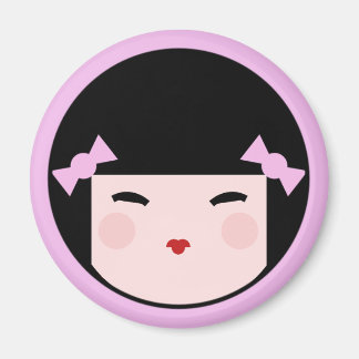 こけし人形顔磁石 マグネット
