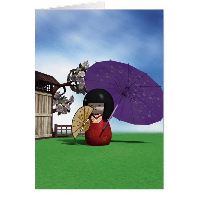 こけし人形 (正面)