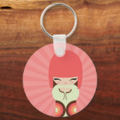 こけし人形 キーホルダー (正面)