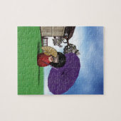 こけし人形 ジグソーパズル (横)