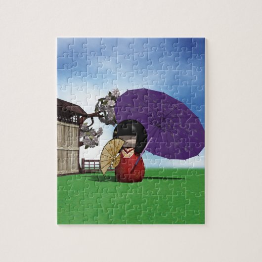 こけし人形 ジグソーパズル (縦)