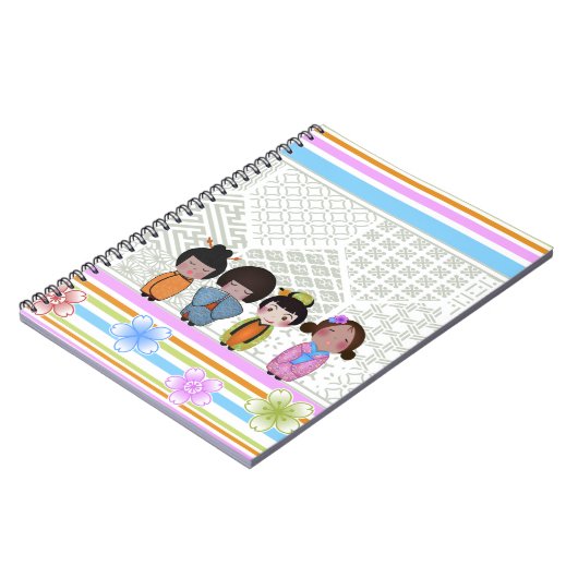 こけし人形 ノートブック (左側)