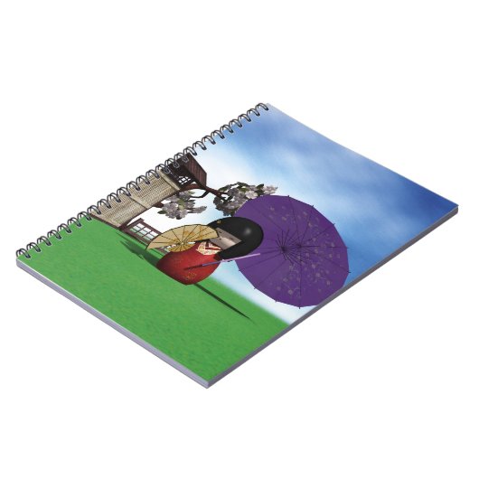 こけし人形 ノートブック (左側)