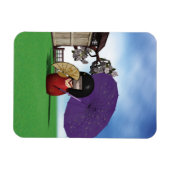 こけし人形 マグネット (横)