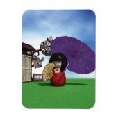 こけし人形 マグネット (縦)