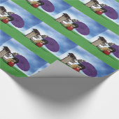 こけし人形 ラッピングペーパー (角)