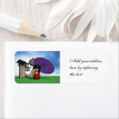 こけし人形 ラベル (インサイチュ)