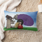 こけし人形 ランバークッション (ブランケット)