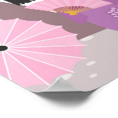 こけし日本の人形 ポスター (角)