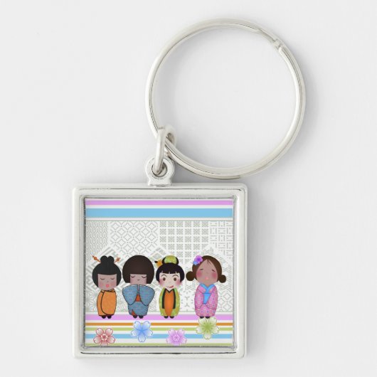 こけし キーホルダー (正面)