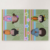 こけし ジグソーパズル (横)