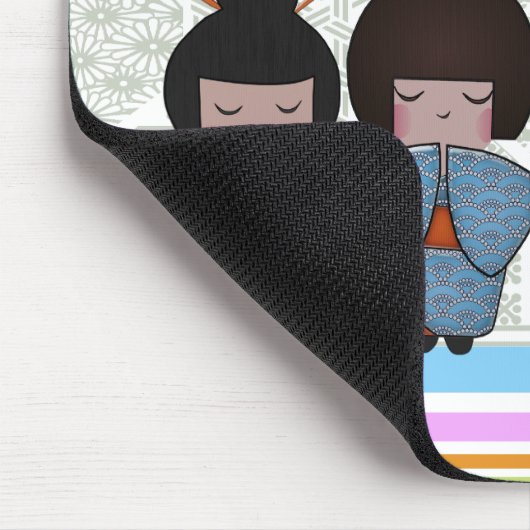 こけし マウスパッド (コーナー)